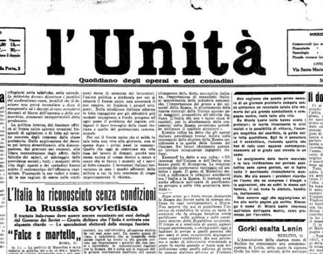 I cento anni del PCI, La Nuova Sardegna, 17/01/2021